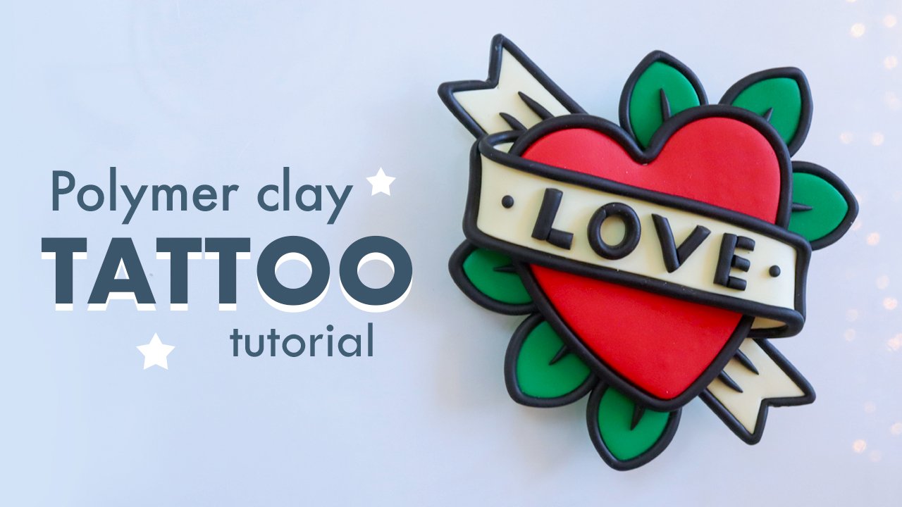 Making a Traditional Tattoo with Polymer Clay