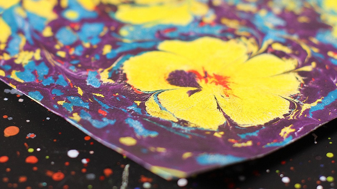 The Art of Paper Marbling: Explore Monotype on Water
