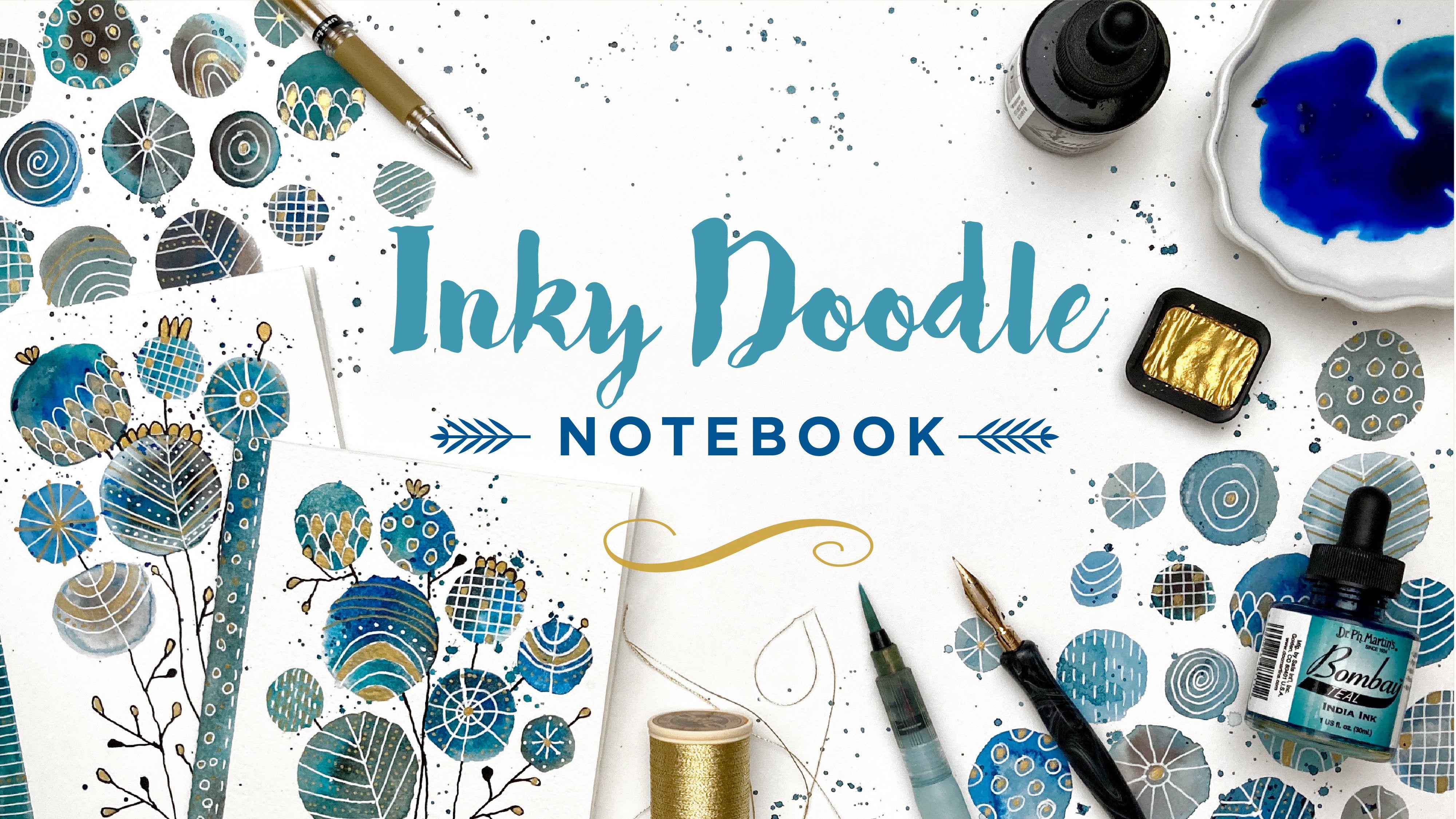 Inky Doodle Notebook