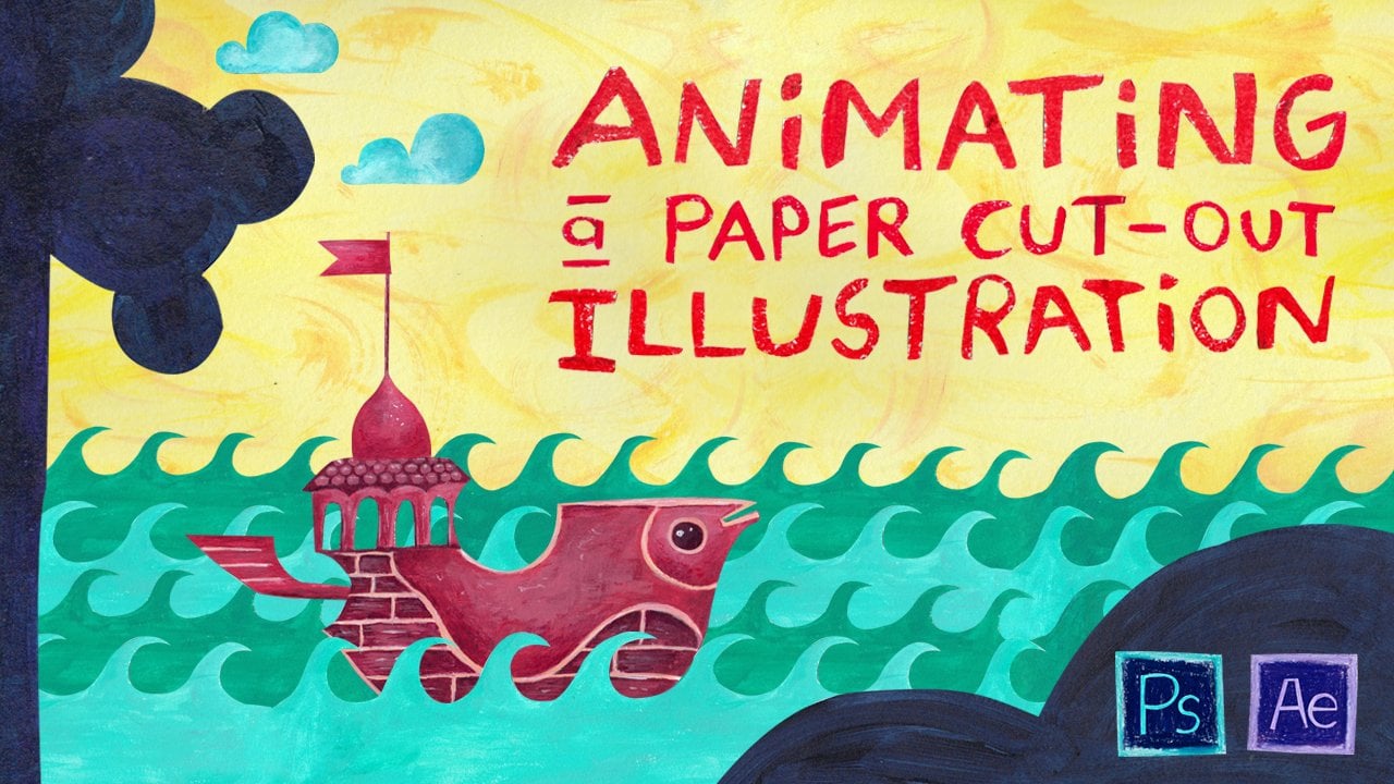 Animating a Paper Cut-Out Illustration