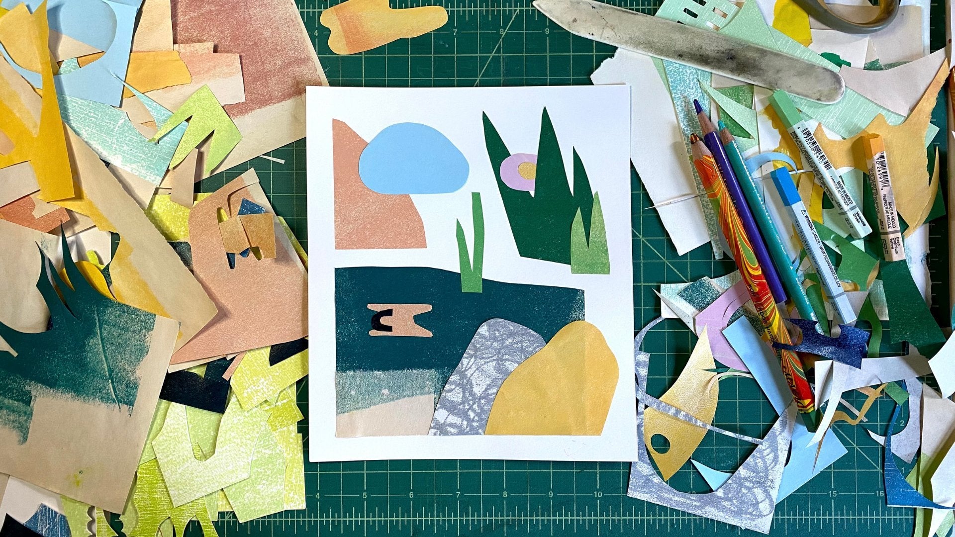 Live Encore: Playful Creativity With Paper Collages