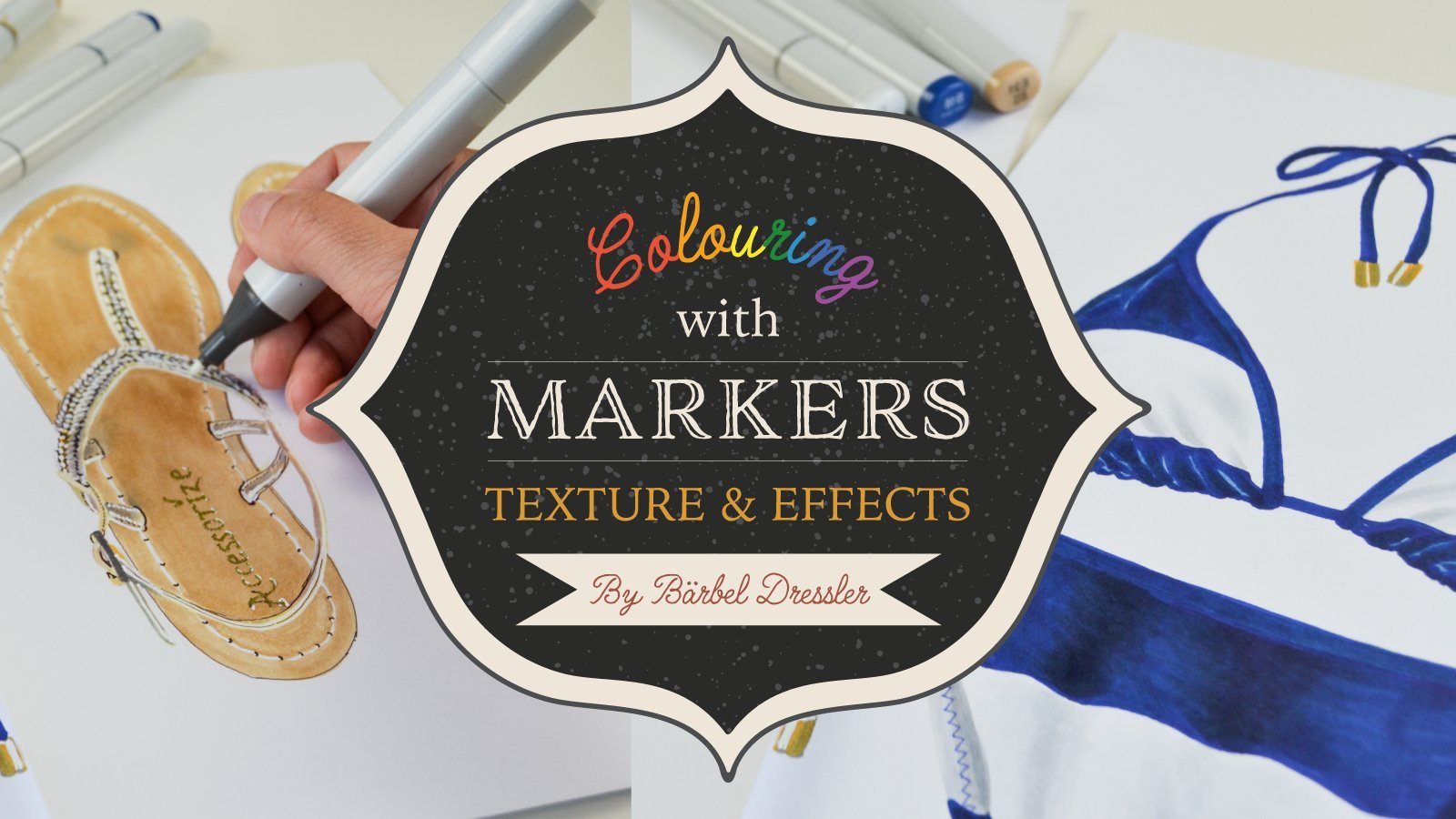Colouring With Markers - Create Texture & Effects