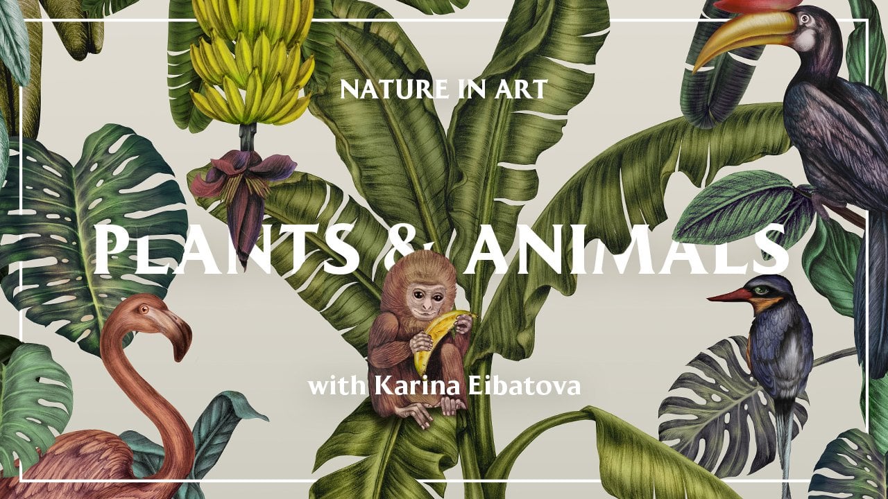 Amazing Jungle World: How to Create Drawing of Plants & Animals with Pencil & Photoshop
