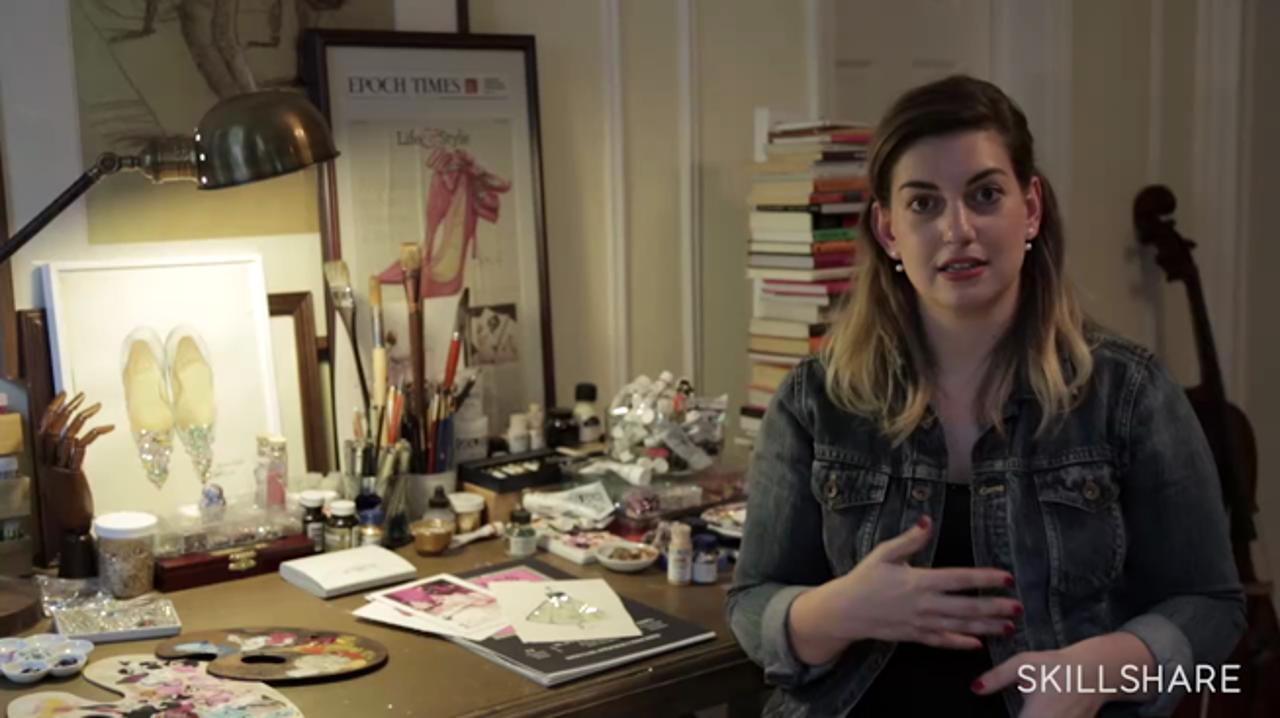 Paper Fashion: Telling a Story through Fashion Illustration