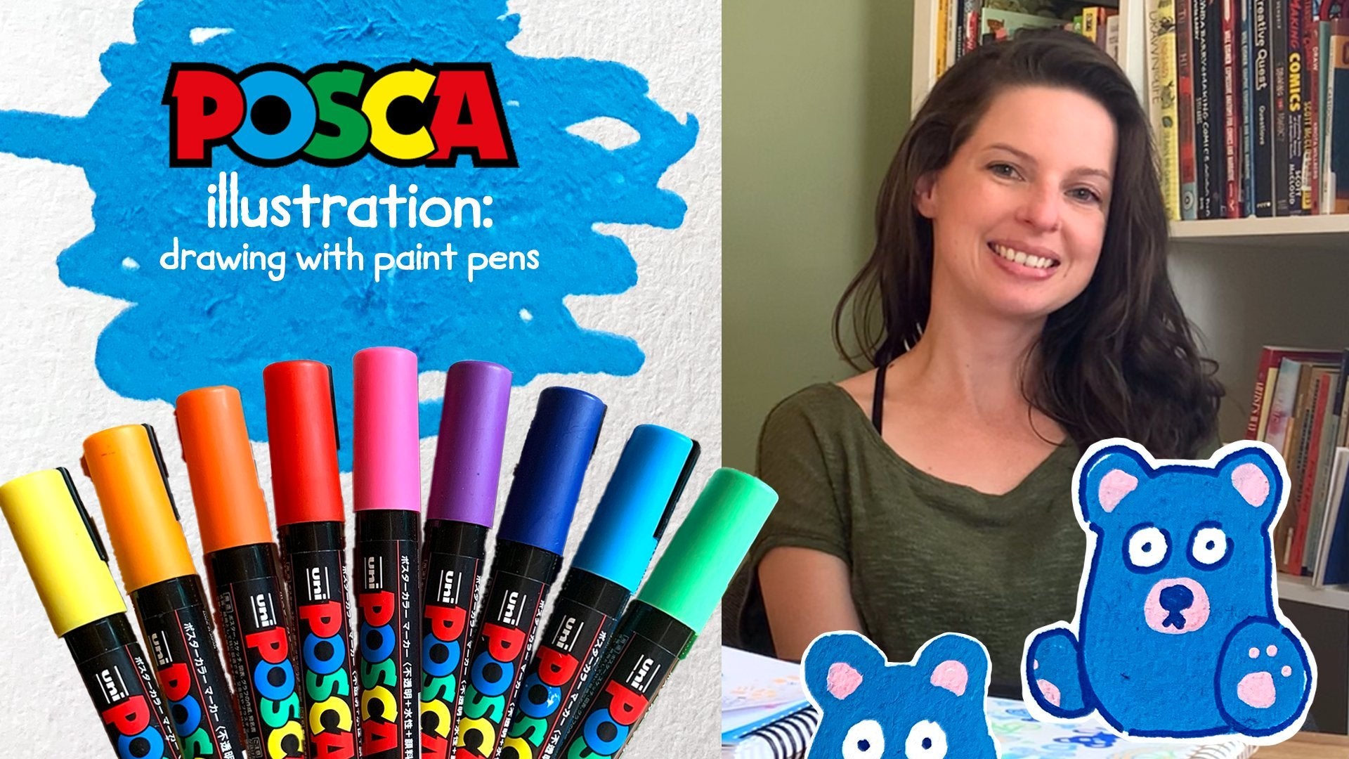 POSCA Illustration: Drawing with Paint Pens