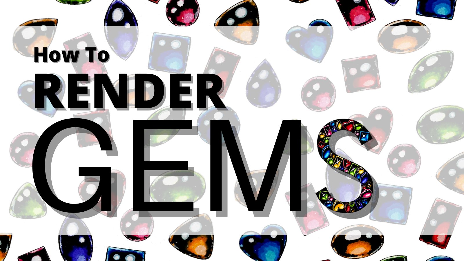 Gemstone Painting – Rendering Cabochons | Jewelry Design - Jewellery Design