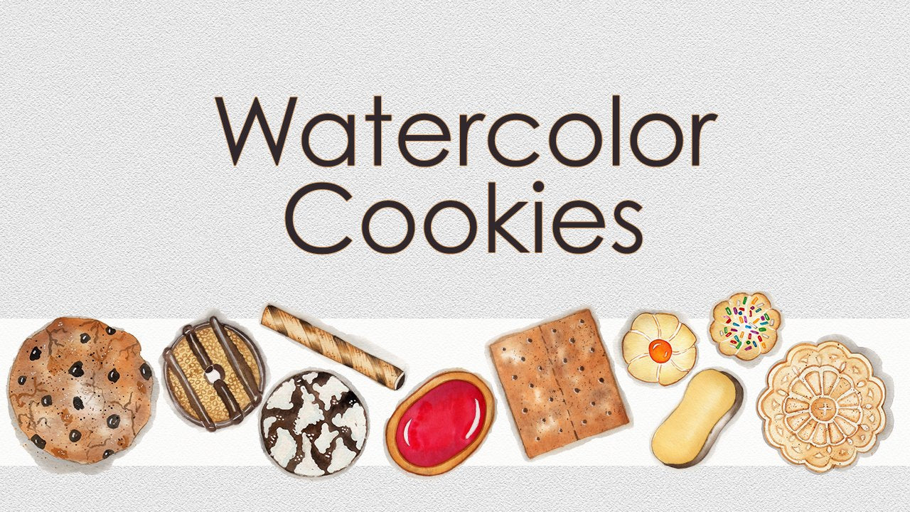 Watercolor Cookies