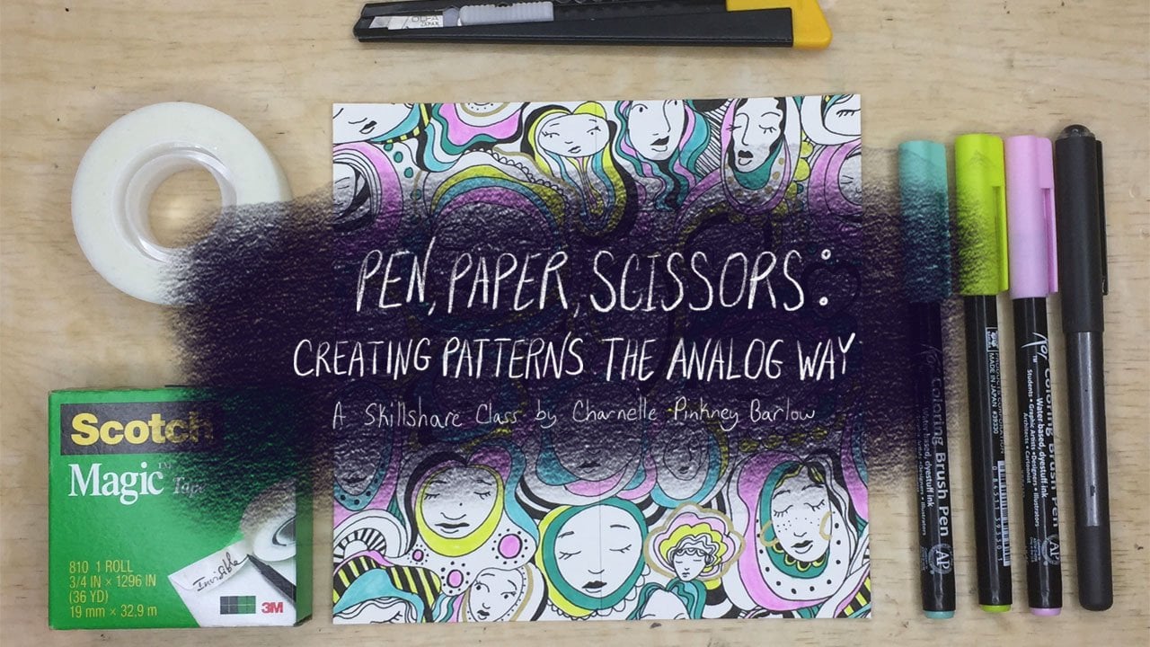 Pen, Paper, Scissors: Creating Patterns the Analog Way