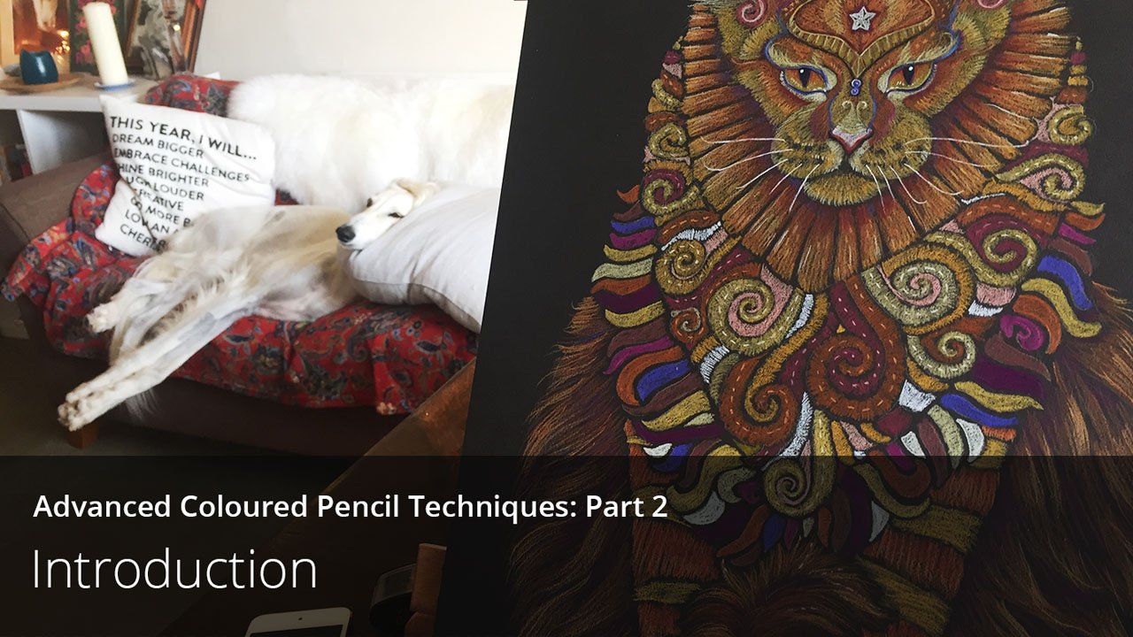 Series: Advanced Coloured Pencil Techniques. PART 2: Getting to know coloured pencils