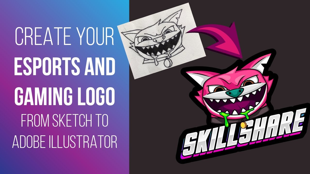 Create your own esports and gaming logo