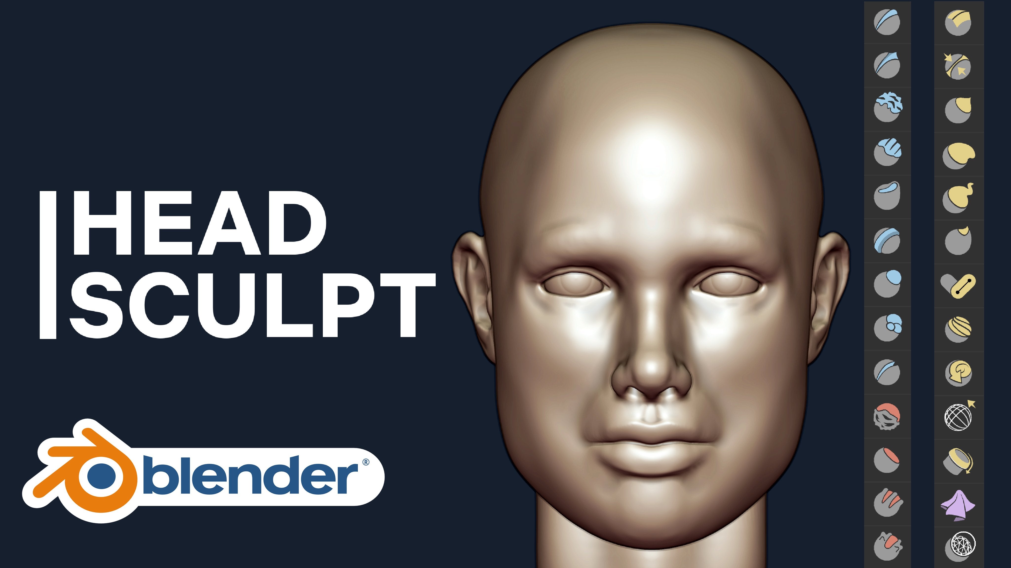 Sculpting Human Head In Blender For Beginners