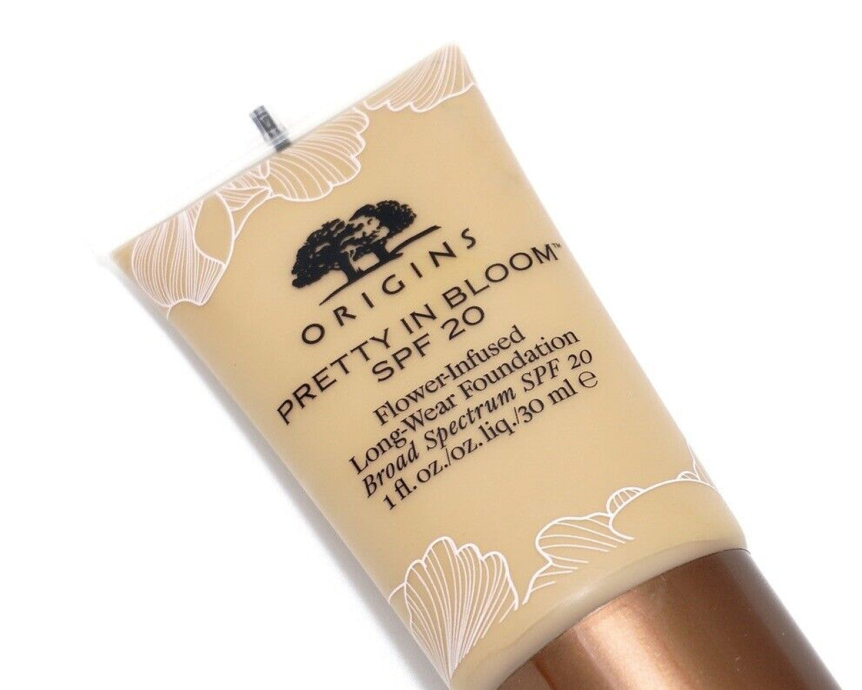 Origins Pretty In Bloom Long-lasting Cream Foundation 610 Deep Neutral SPF 20 30ml