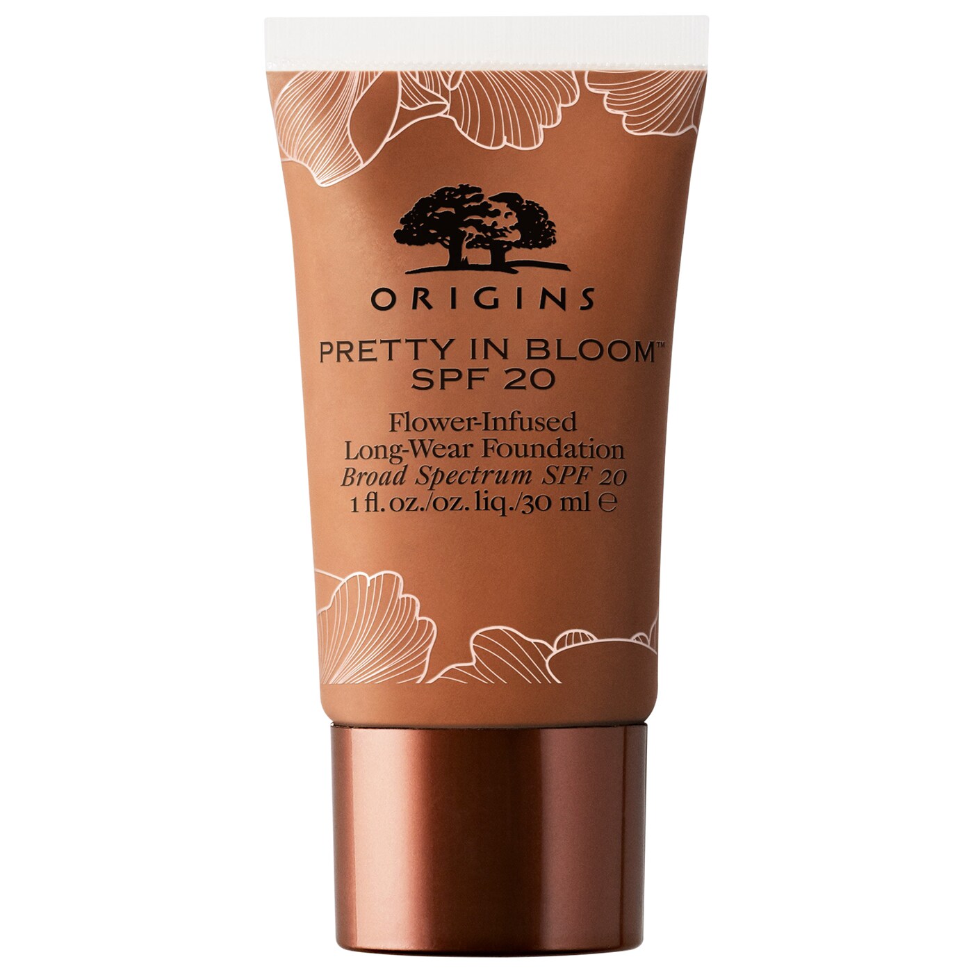 Origins Pretty In Bloom Long-lasting Cream Foundation No. 700 Very Deep Neutral SPF 20 30 ml