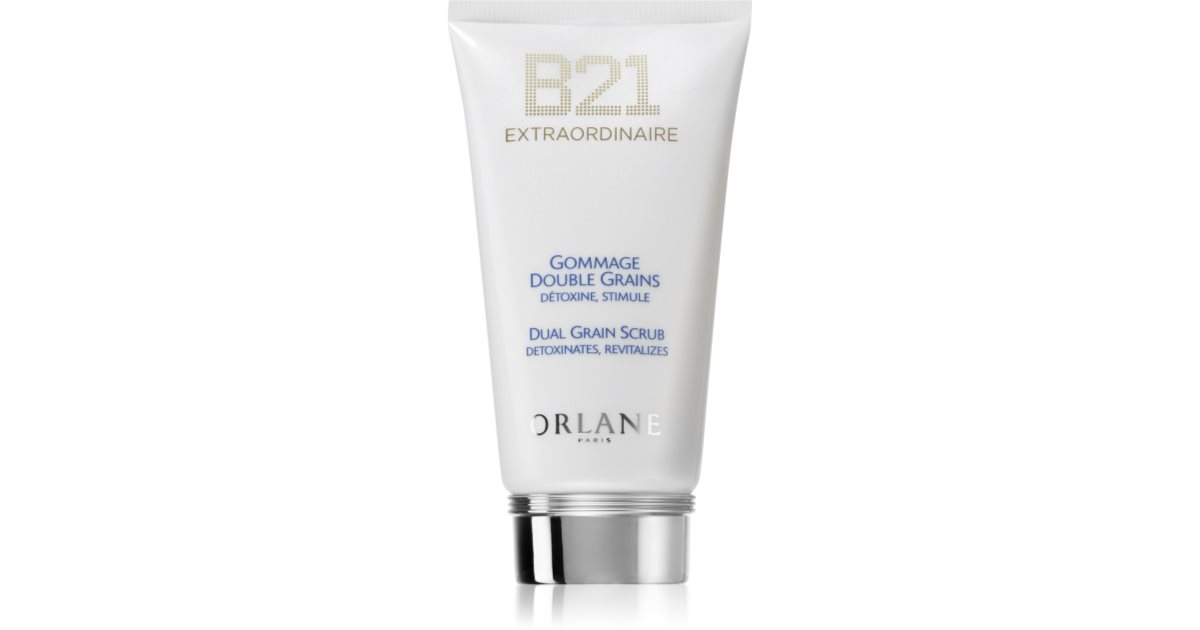 Orlane B21 Extraordinaire Dual Grain Scrub - Peeling for detoxification and skin revitalization - 75 ml