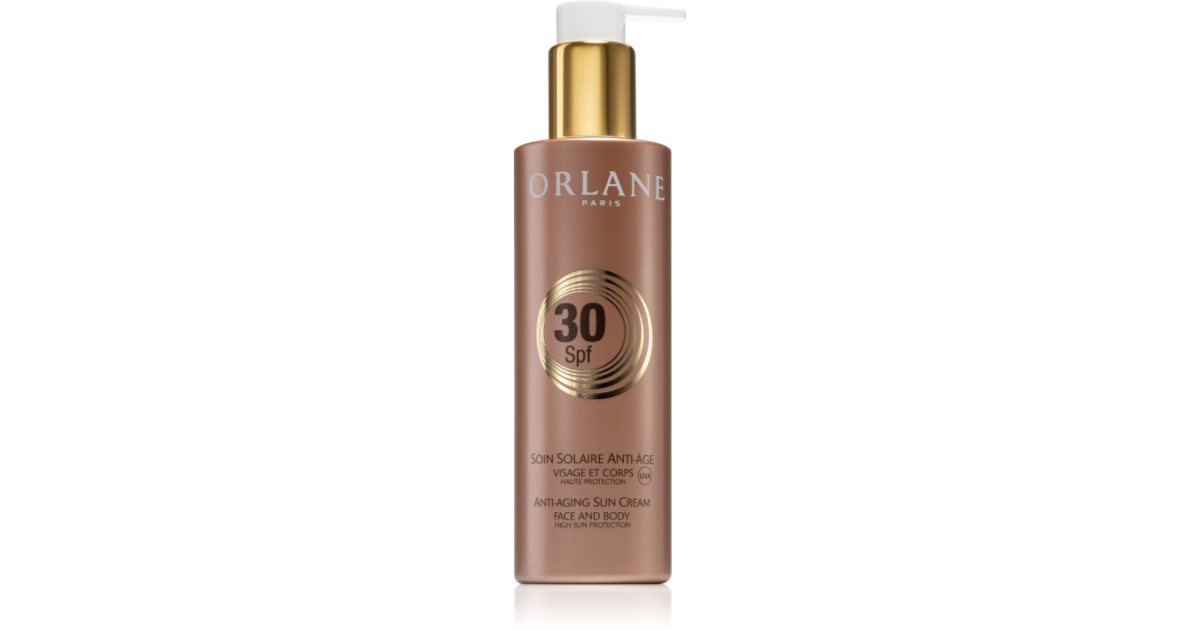 Orlane Antiage Sun Protection Cream Spf30 Face and Body 200ml