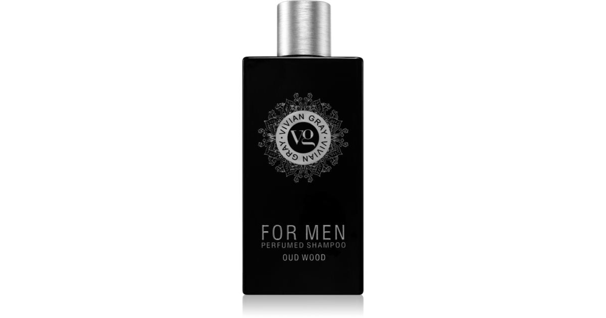 Vivian Gray Oud Wood Men's Treatment Shampoo med duft 350ml