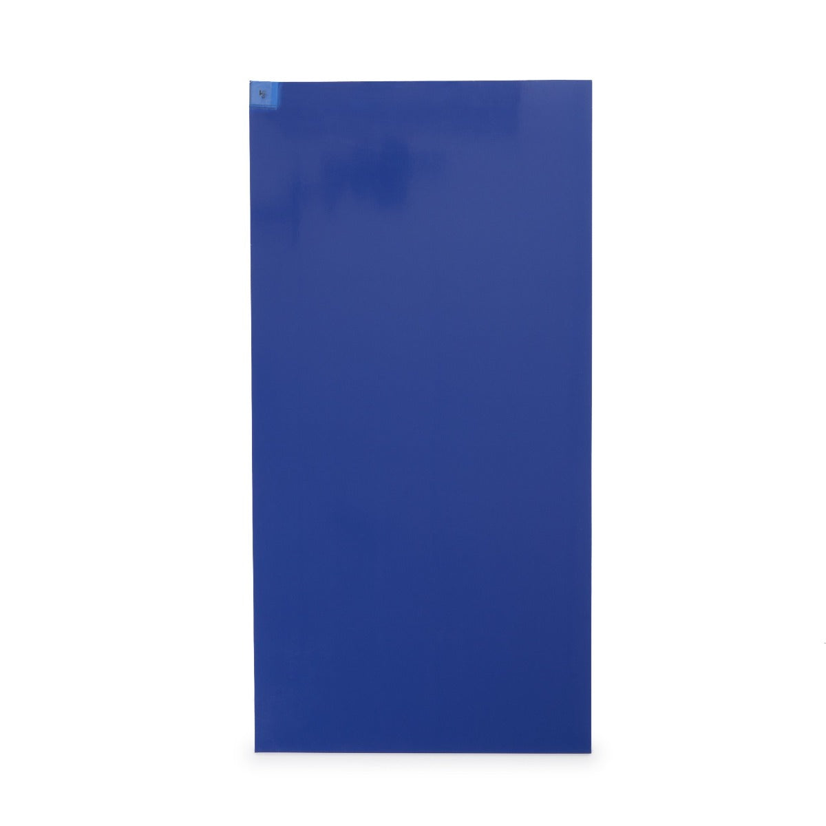 Poly Tack Adhesive Floor Mat, Blue, 18" x 36", Case of 120