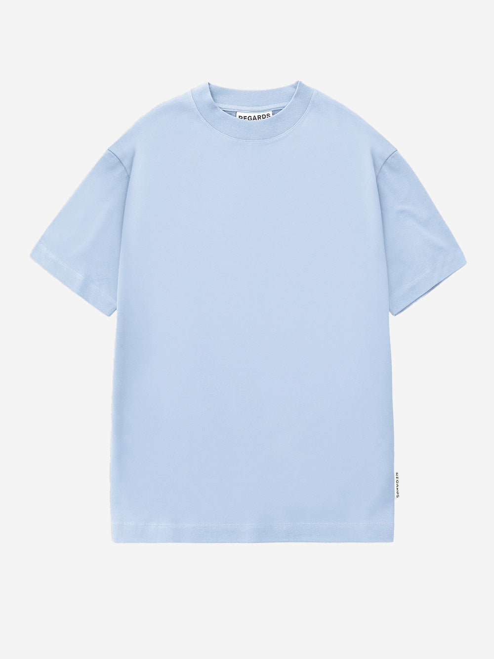 REGARDS_Light blue relaxed fit t-shirt_Light Blue_L_Men