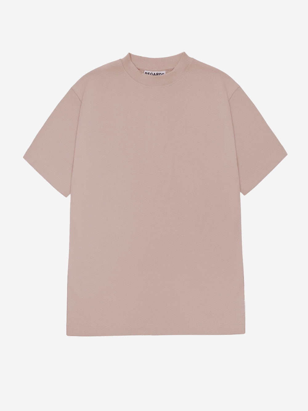 REGARDS_Stone gray relaxed fit t-shirt_Grey_L_Men