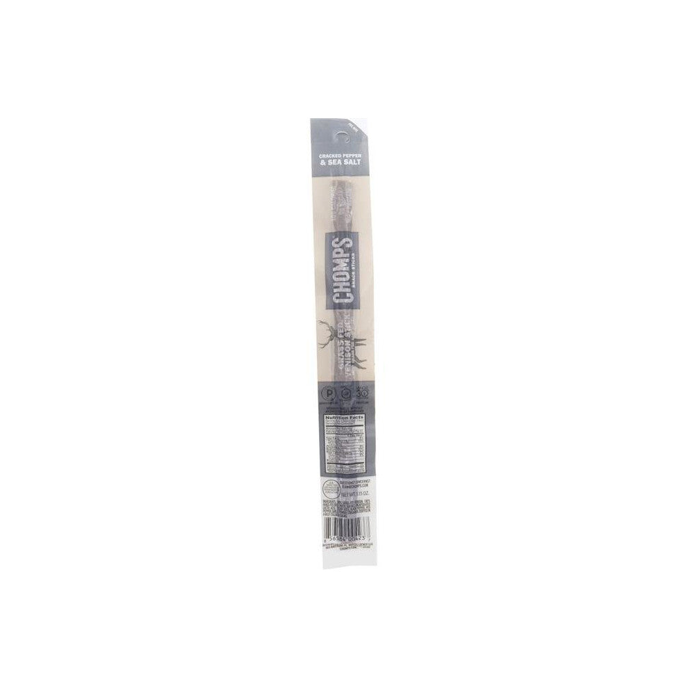 Chomps KHFM00313672 Venison Stick Pepper Salt - 1.15 oz
