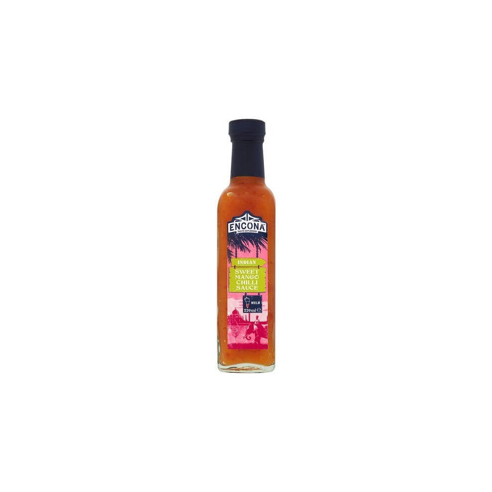 Encona - Indian Sweet Mango Chilli Sauce (Mild) - 142ml (Pack of 2)