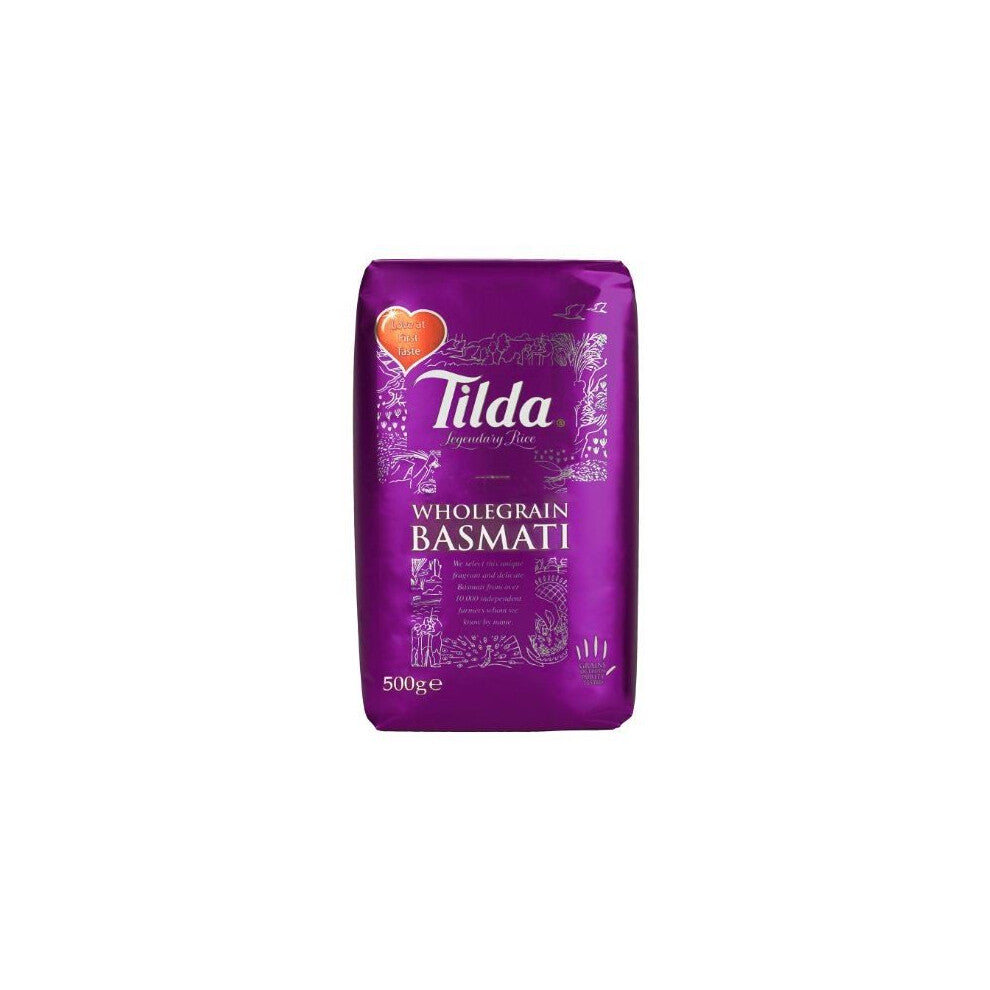Tilda Wholegrain Basmati Rice 500 g