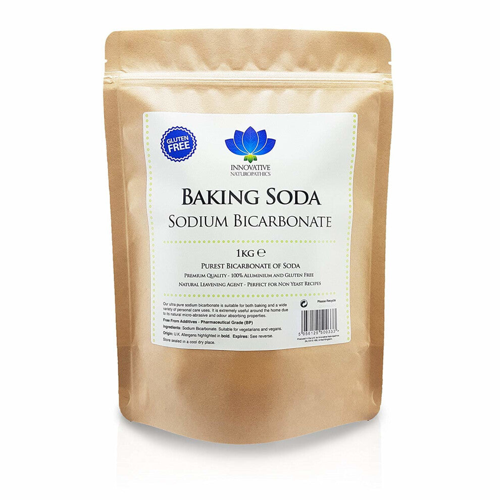 Sodium Bicarbonate - Aluminium & Gluten Free - Baking Soda 5 x 1kg