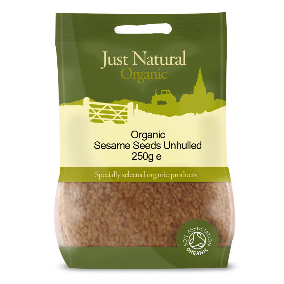 Whole Sesame Seeds 250g, Organic (Just Natural Organic)