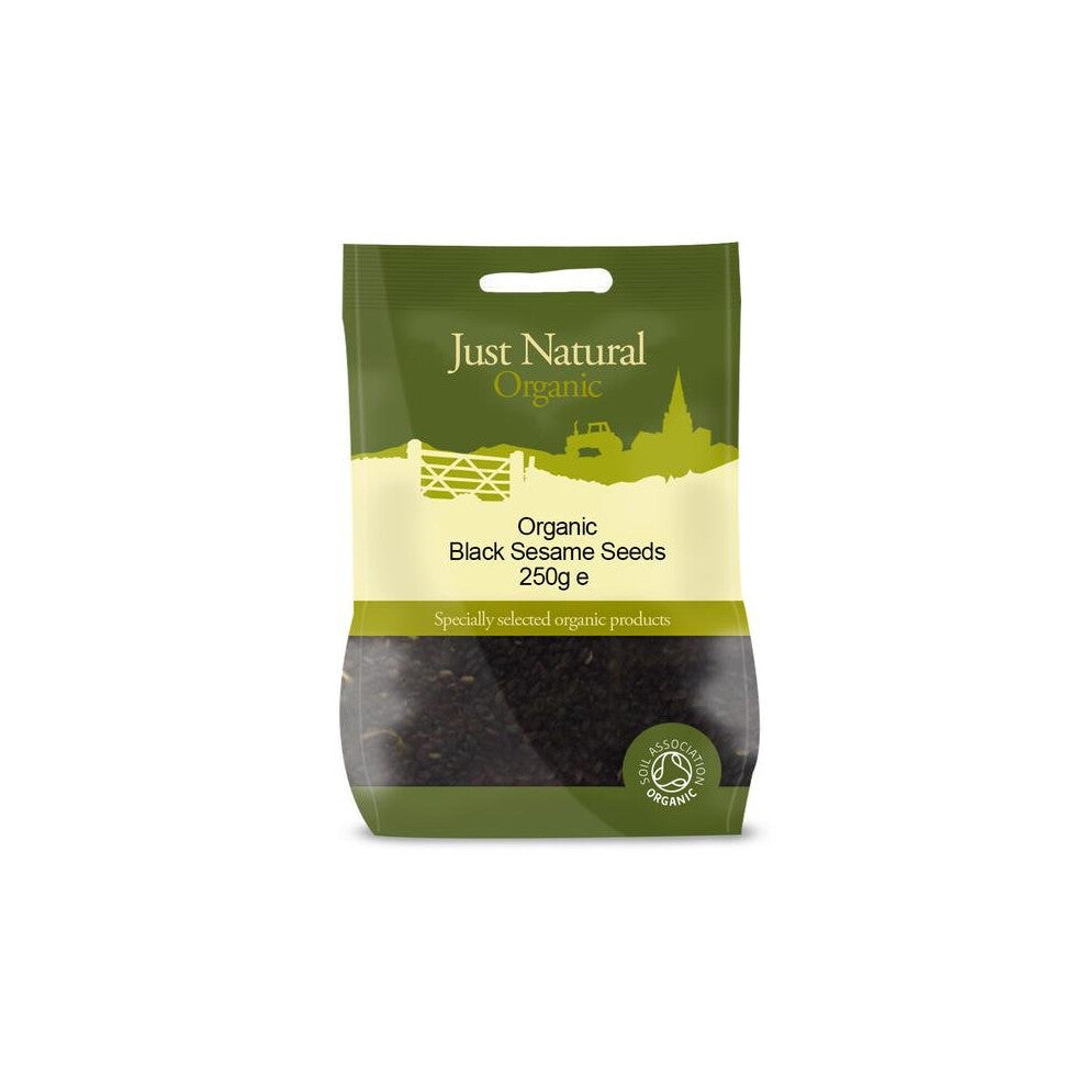 Black Sesame Seeds 250g, Organic (Just Natural Organic)