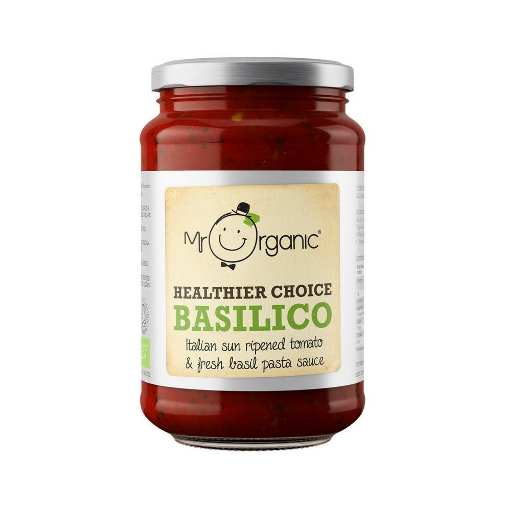 Basilico Pasta Sauce, Organic 350g (Mr Organic)