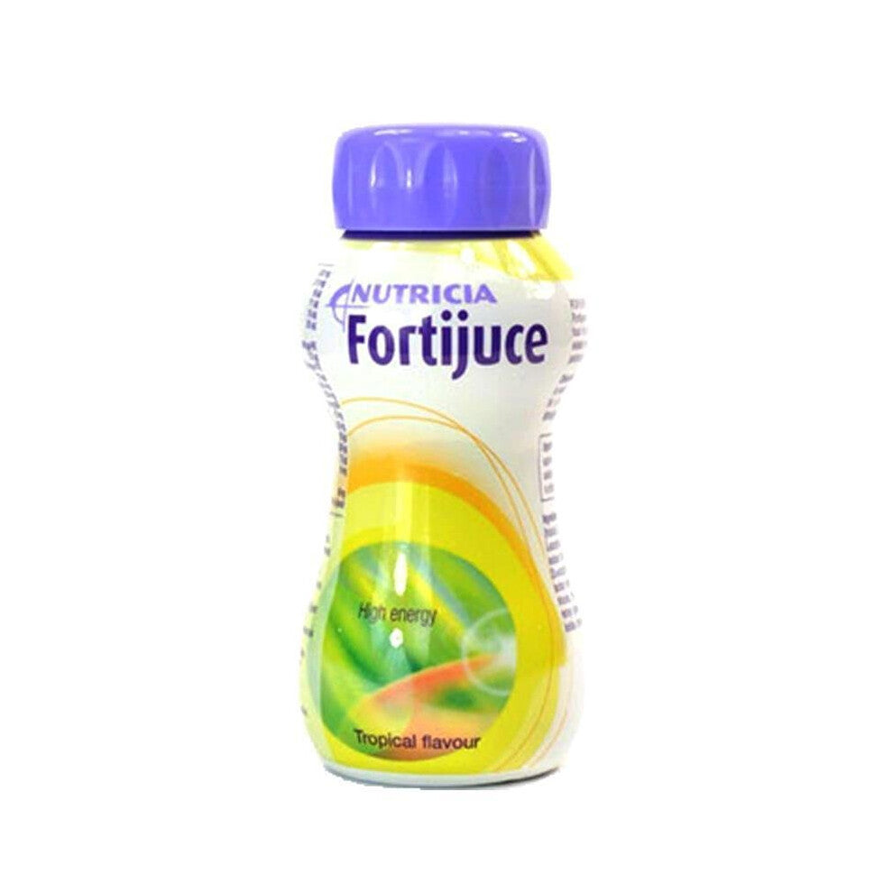 Fortijuice Tropical 200ml x 24 - Ready-to-Drink Nutritional Juice with Added Vitamins & Minerals - Fortijuce Tropical x 24 Bulk Buy Special Offer