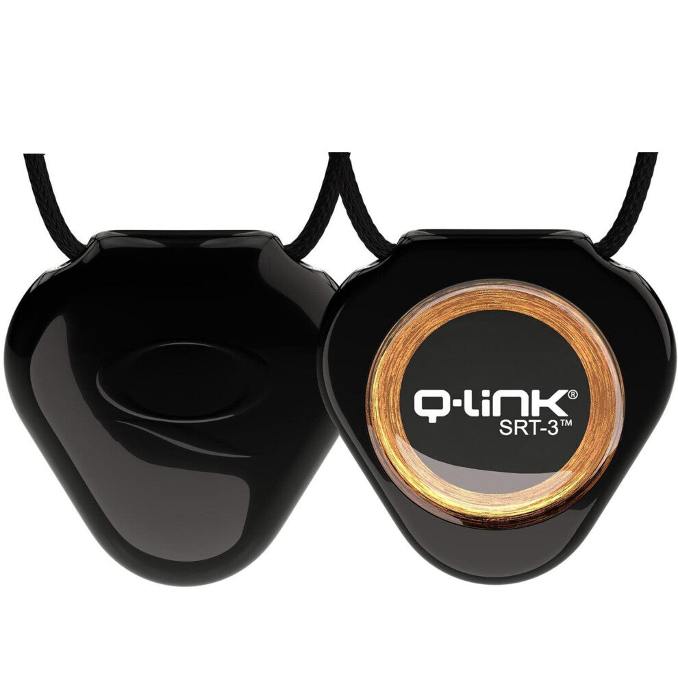 Q-Link SRT-3 Acrylic Pendant│Personal Energy System│Gloss Space Black