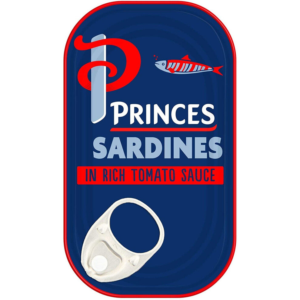 Princes Sardines in Rich Tomato Sauce - 10x120g