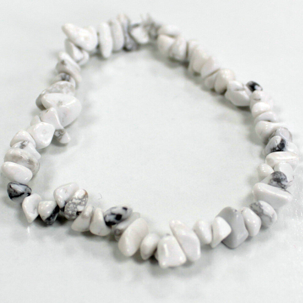IPREMA Giftware Chipstone Bracelet - White Jasper