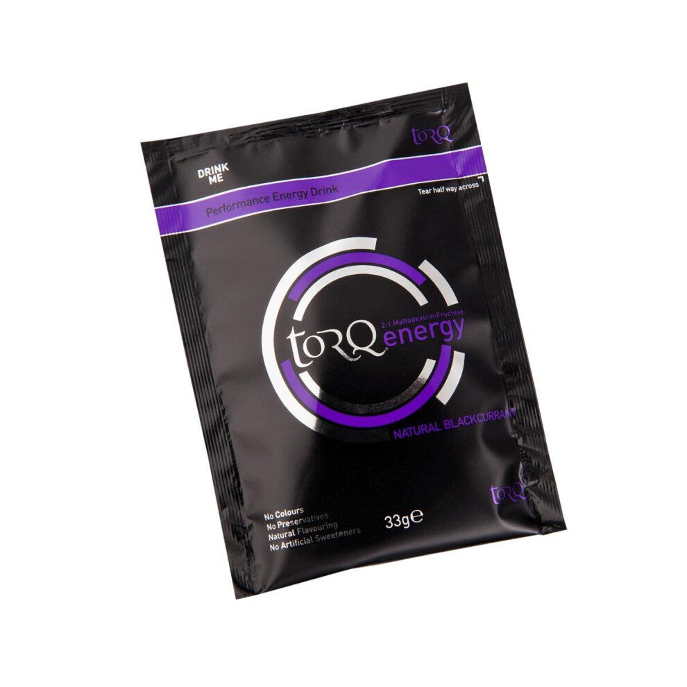 (Blackcurrant) Torq Energy Drink Single Serve Sachets - Pack Of 15