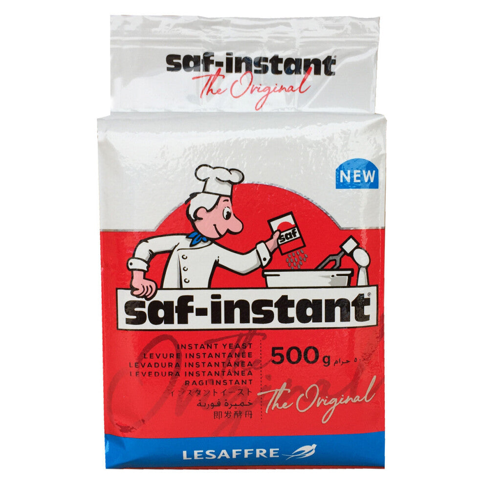 Saf-Instant Red Instant Yeast 500g - Original, High-Performance Dry Yeast for Breads & Pizzas
