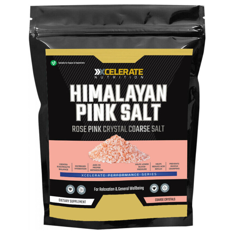 XCelerate Nutrition Himalayan Pink Salt 250g - Coarse