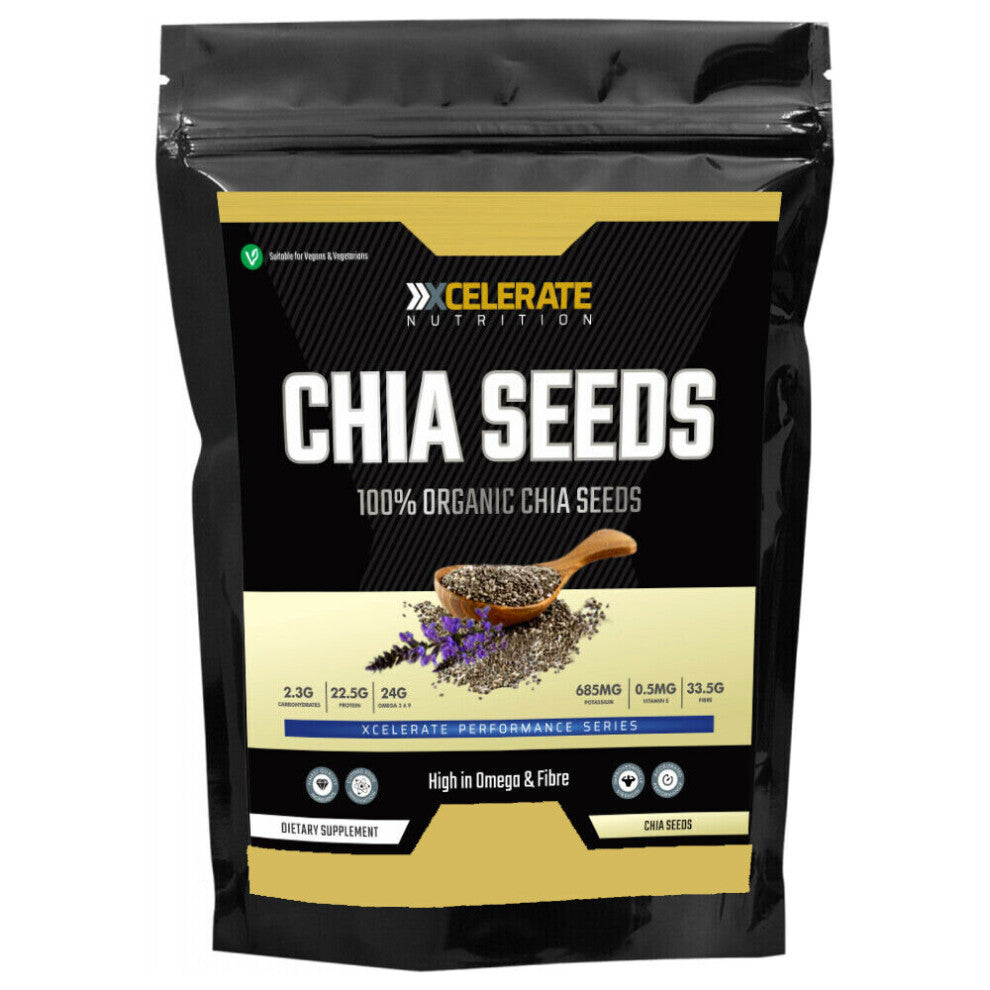 XCelerate Nutrition Chia Seeds 500G