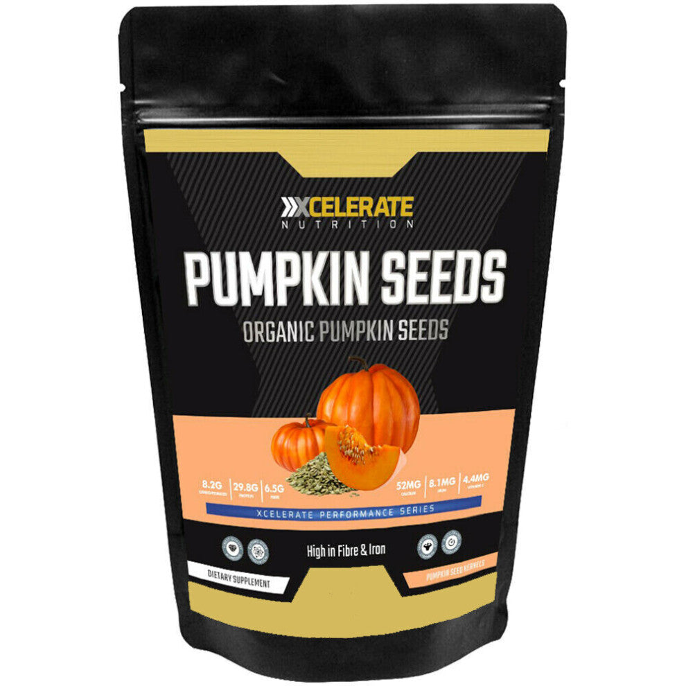 XCelerate Nutrition Organic Pumpkin Seeds 250g