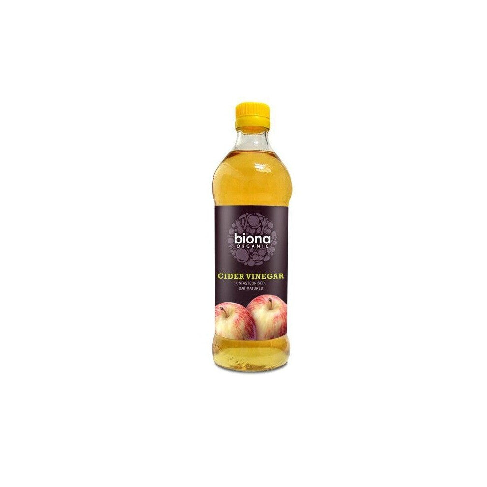 Biona Org Cider Vinegar unfiltered (with mother) 500ml x6