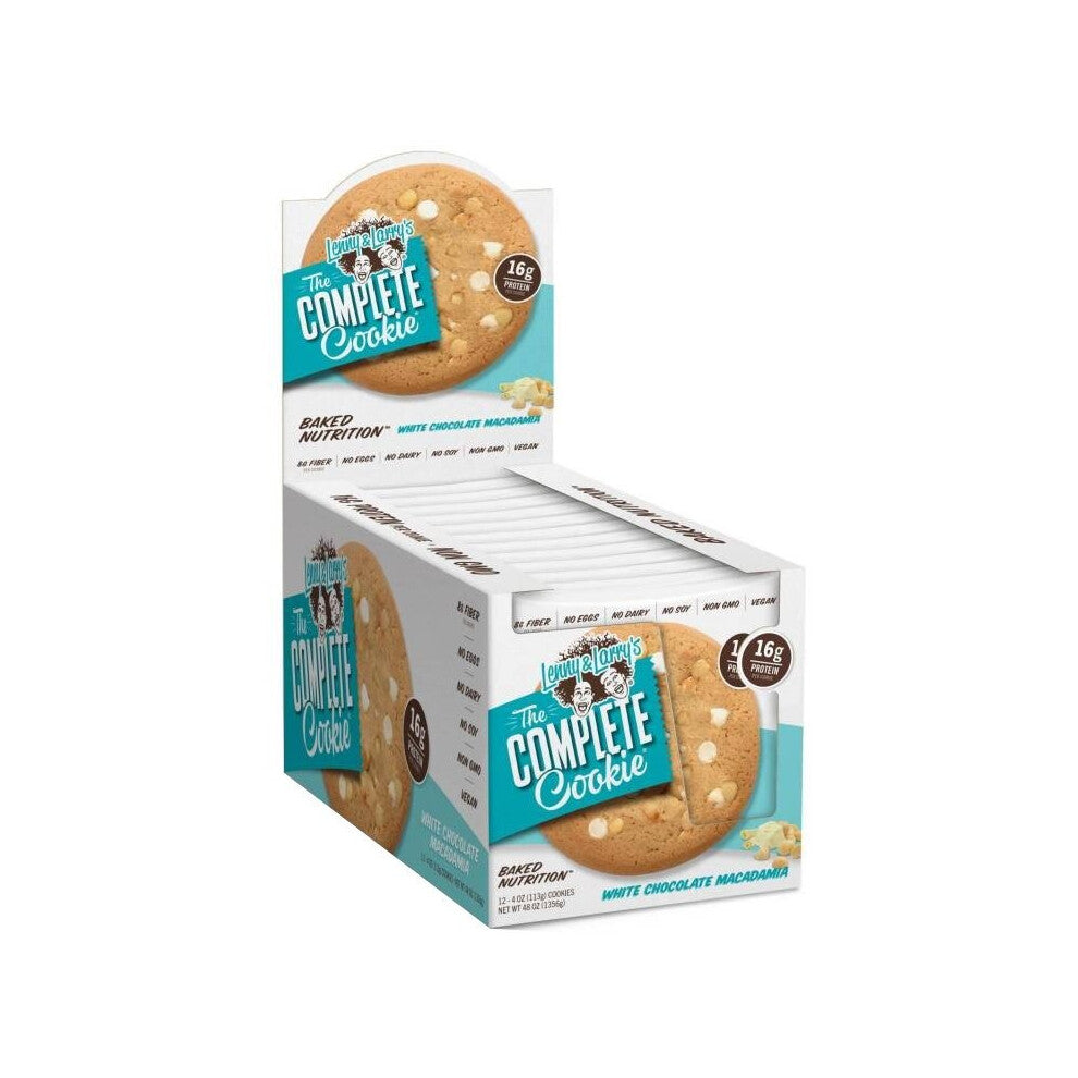 Lenny & Larry's Complete Cookie White Chocolate Macadamia - 12 x 113g