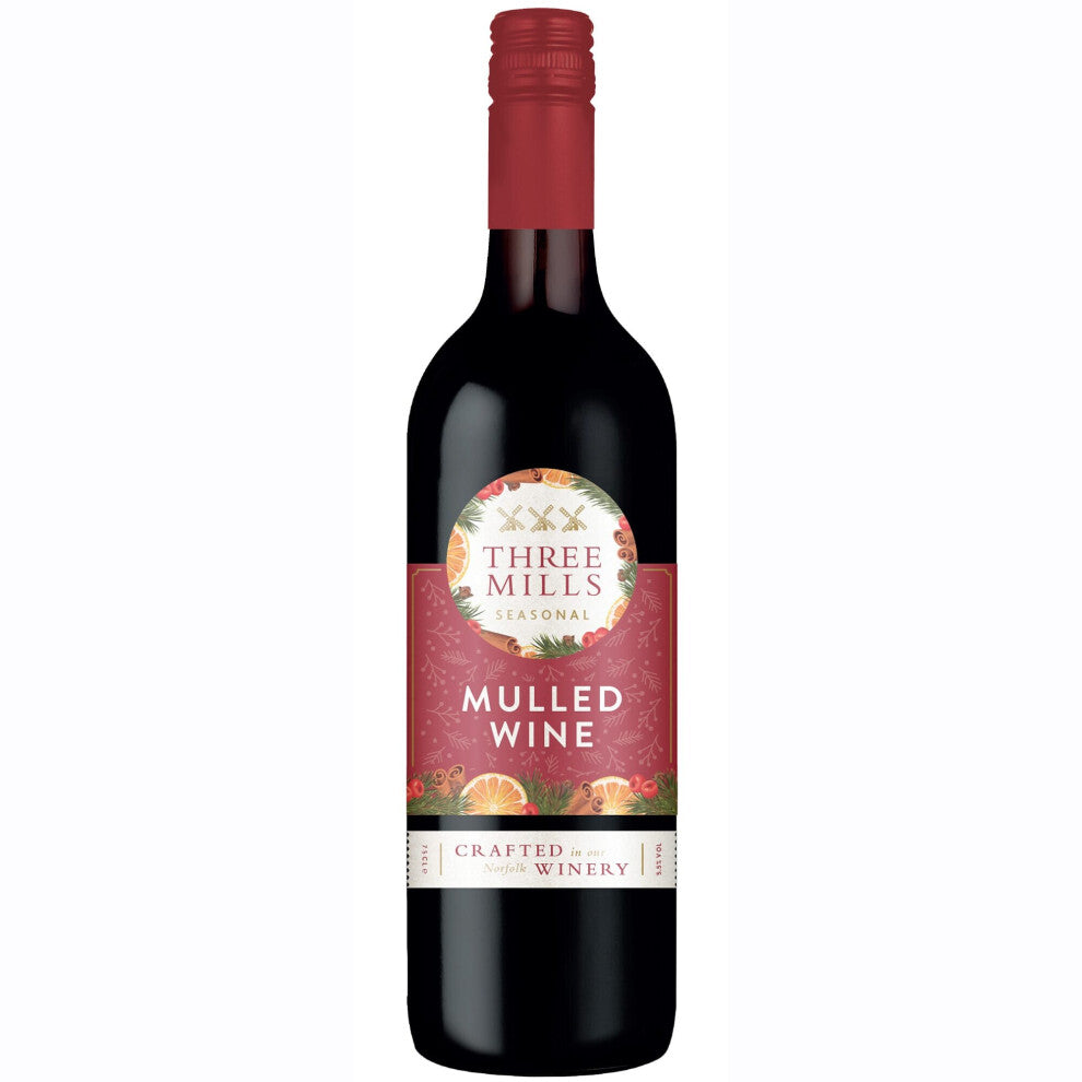 Three Mills Traditional Mulled Wine 5.5% - 6x75cl