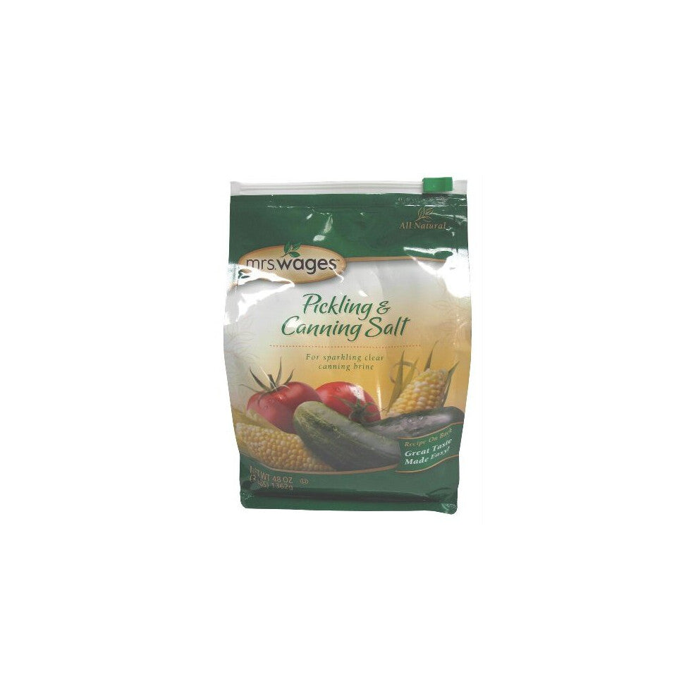 Pickling And Canning Salt By Precision Foods Inc 48oz, (3lbs) 136g