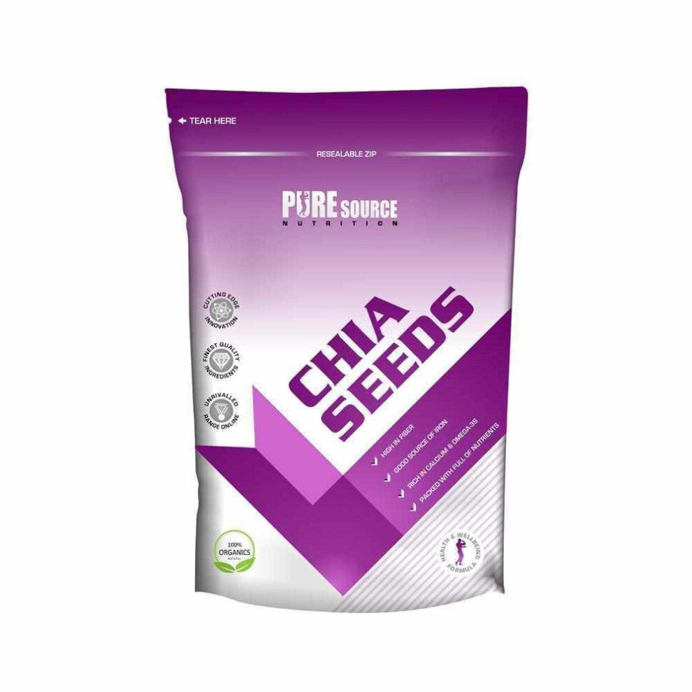 (100g) Chia Seeds Organic Natural Superfood Fat Loss PSN