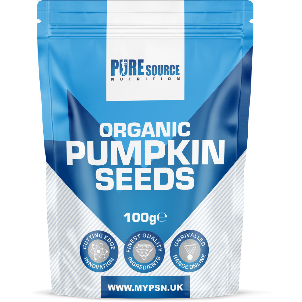 (100g) Pumpkin Seeds Organic GMO Free RAW AA-UK Grade PSN