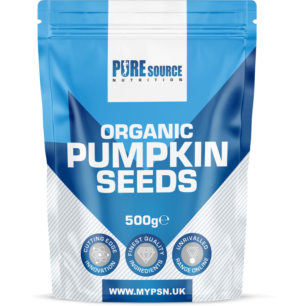(500g) Pumpkin Seeds Organic GMO Free RAW AA-UK Grade PSN