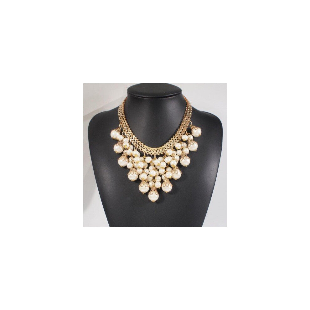 Statement Collar Chokers Necklaces Gold Color Chunky Chains Wedding Jewelry
