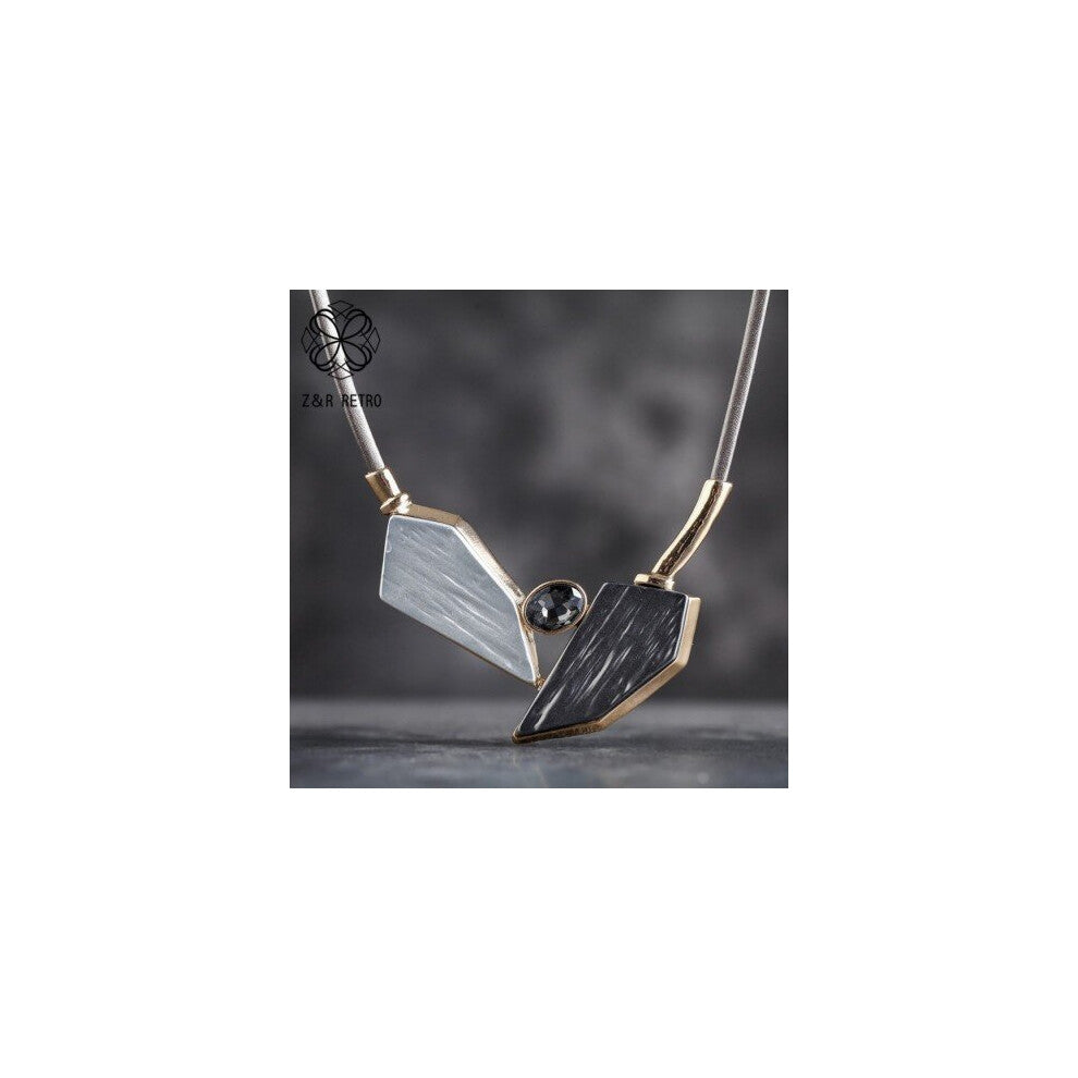 Trendy Neck Chokers Necklace Rope Chains Suspension Geometry Jewelry For Women