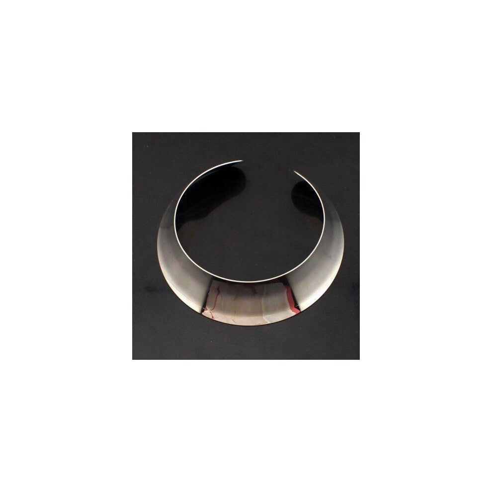 (Silver) Alloy Torques Collar Necklace Bib Statement Chokers