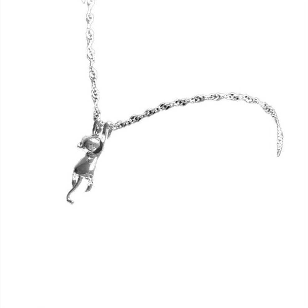 6PCS  Alloy  Necklaces Cats Pendants&Necklaces Sterling Kitty Necklace Jewelry Collar